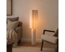 Milton & Oldbrook Vloerlamp Bonn Beige Linnen