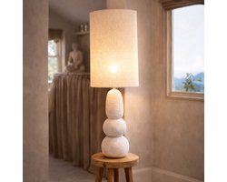 Milton & Oldbrook Vloerlamp Patras Wit