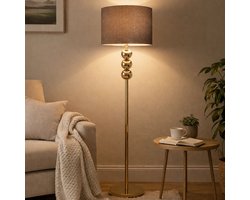 Milton & Oldbrook Vloerlamp Ypres Goud