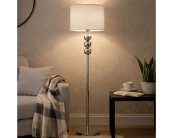 Milton & Oldbrook Vloerlamp Ypres Zilver
