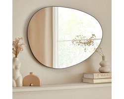 Milton & Oldbrook Wandspiegel 43 x 61 cm Pisa Zwart