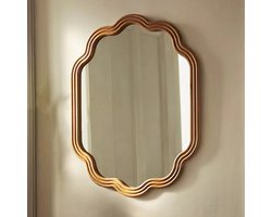 Milton & Oldbrook Wandspiegel 64,5 x 84 cm Rila Hout