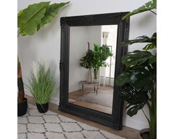 Milton & Oldbrook Wandspiegel 79 x 109 cm Belgrade Zwart