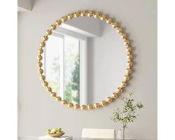 Milton & Oldbrook Wandspiegel Ø 52,5 cm Elena Goud