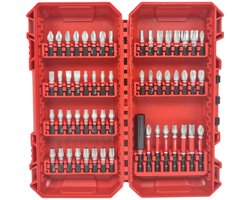 Milwaukee SHOCKWAVE IMPACT DUTY bitset 56-delig ( 4932492006 ) Phillips / Pozidriv / Torx / Hex / sleuf
