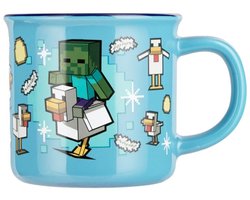 Minecraft Chicken Jockey - Magische mok Unisex Kop - meerkleurig - Standard