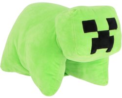 Minecraft Knuffelkussen - 2-in-1 - Voor de kinderkamer - Groen