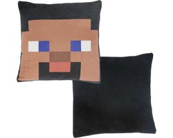 Minecraft Kussen Gevormd - 40 x 40 cm - Steve - Videogame Merchandise