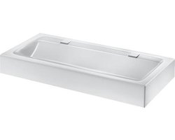 MINERALCAST collectieve wastafel wandmodel lengte 1200 mm