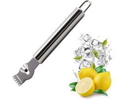 MINGZE Rasp, Roestvrij Staal Multifunctionele Aardappel Groente En Fruit Schiller Voor Keuken Appel Oranje Citrus Citroen Aardappelschiller Keukenschiller Dunschiller Chef Tool Keukengereedschap