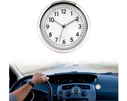 Mini auto dashboard klok, kwarts autoklok, Air Vent clip klok, voor auto interieurdecoratie, zwart