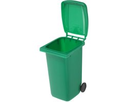 Mini-bureaubakje Met Deksel Bureaubakje Kleine Prullenbak Creatieve Pennenhouder Geschikt Voor Thuiskantoren En Studentenkamers, Gemakkelijk Schoon Te Maken,Groen