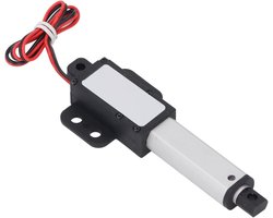Mini Electric Linear Actuator - 24V Linear Motion Actuator met 50 Mm Stroke - 30 Mm/s Snelheid - 20n Thrust - voor Bank Robot Cabinets - Home Automation