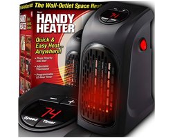 Mini Elektrische Keramische Verwarming - 400W - LCD - Timer