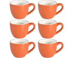 Mini Espresso Cup 90ml Small Coffee Cups Demitasse Espresso Tea Orange