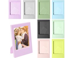 Mini Fotolijstjes - Kleine Lijstjes - Foto's Tonen - Set van Zeven - 9x6 cm - Veelkleurig