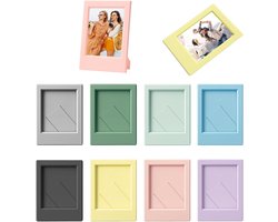 Mini Fotolijstjes Set - Kleine Lijstjes - Foto's Tonen - Vivid Colors - 9.2 x 6 cm - Multicolor