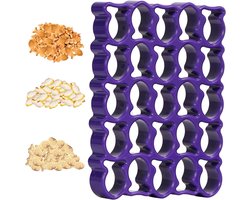 Mini Gouden Vis Koekjesuitsteekvormen - 25 Stuks voor Biscuit, Chocolade en Fondant Creaties in de Keuken