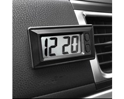 Mini klokje - auto klok - datum en tijd - auto accessories - LED klok -  digitale klok - auto accessories interieur - auto accessoires - klok voor in de auto - digital clock
