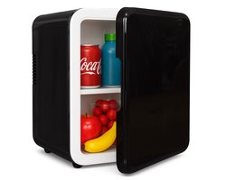 Mini koelkast 5L - Skincare & make-up fridge - Eten & drinken - Organizer - 12V & 230V - Koel & warm - Auto koelkast - Compact - Zwart