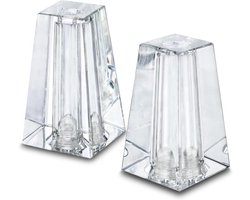Mini Kristallen Zout- en Peper Shaker Set voor Keuken Decor Thuis - Glas Kruidenfles - Restaurant en Bruiloft - Creatieve Housewarming Cadeau