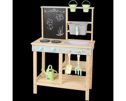 Mini Matters houten buitenkeuken - speelgoed - keuken