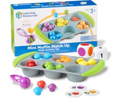 Mini muffin sorteren reken activiteitenset