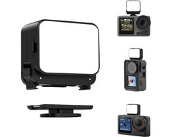 Mini Videolicht, Tragbare Kamera, Magnetisches Fülllicht mit 600mAh Akku, 3 modi und Helligkeit 4-stufiges Dimmbares, Kompatibel mit DJI Osmo Action 3/4/5 Pro