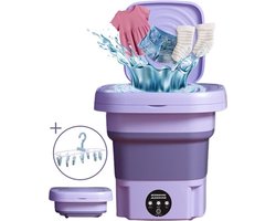 Mini Wasmachine - Compact - Energiezuinig - Opvouwbaar - 9L - Ideaal voor Studenten & camping