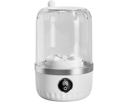Mini Wasmachine - Compact Wassen - Kleine Was - Stille Werking - 1 Liter - Wit
