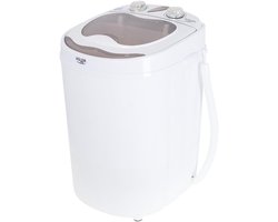 Mini Wasmachine - Compacte Wasmachine - Reizen of Kleine Ruimtes - Snel Wasprogramma - 3 Kilogram Capaciteit - Wit