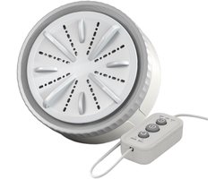Mini Wasmachine - Draagbare Wasmachine - Delicate Stoffen Wassen - Compact Energiezuinig - 6.5 x 11 x 6.5 cm - Grijs