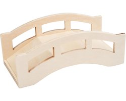 Miniatuur Houten Brug Decoratie voor Tuin, Vijver en Terras
