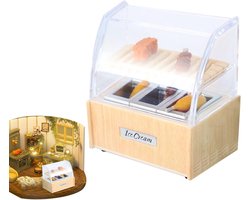 Miniatuur Kast - Poppenhuis Meubel - Decoratie Creëren - Realistisch Design - Schaal 1:12 - Kanto
