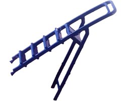 Miniatuur ladder model - Schaalmodel figuren - Diorama decoratie - Handgeschilderd hars - Schaal 1:64 - Multicolor