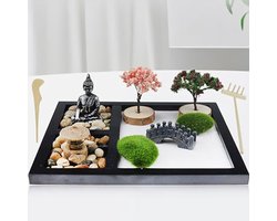 Miniatuur Zen Tuin Set voor Meditatie en Ontspanning