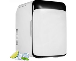 Minibar - Minibar koelkast - Mini koelkast - Koelkast - Makkelijk mee te nemen - Warm & koel functie - 10L - Geschikt voor cosmetica - Zwart