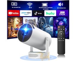Minibeamers-Projector-Minibeamer-Wit-15cmx15cmx23cm