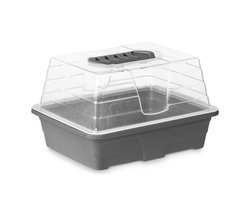 Minikas van kunststof, voor binnenshuis, 17,4 x 21,5 x 12,8 cm