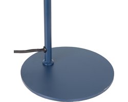 Minimalistische verstelbare bureaulamp | 1 lichts | donker blauw | metaal | 50 cm hoog | eetkamer / woonkamer | tafellamp | staande lamp | modern / Scandinavisch | praktisch design / GU10