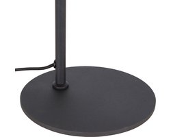 Minimalistische verstelbare bureaulamp | 1 lichts | zwart | metaal | 50 cm hoog | eetkamer / woonkamer | tafellamp | staande lamp | modern / Scandinavisch | praktisch design / GU10