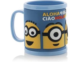Minions Mok - Rubberen Drinkbeker voor Kinderen - Anti-breekbaar - Geel - Speels Design - BPA-vrij