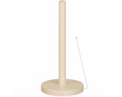 Minismus Keukenrolhouder Beige Staand – Met Anti-Rol Arm en Vrijstaande Basis