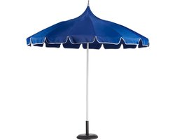 MINOA - Tuinparasol - Blauw - 245 cm - Polyester