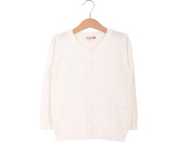 Minora kinderkleding meisjes-Gebreide Jas- 6 Jaar - Cardigan voor Meisjes en Jongens- Hoogwaardige Baby Kleding- Ronde Hals Unisex Vest-Bot-Sinterklaas cadeautjes