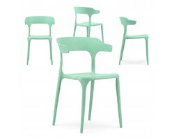Mintgroene Tuinstoel Balkon Stoel Waterdicht UV-filter