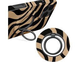 MIO by Mobilize Ring Holder - Universele MagSafe Ring Houder - Vinger Houder - MagSafe Standaard - 360° Draaibaar - Smartphone Grip - Met Plakbare MagSafe Ring - Swirl
