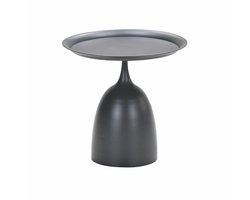 Mioala bijzettafel - diameter 50xH48 cm - carbon black