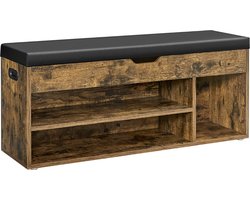 MIRA Home - Schoenenbank - Schoenenopberger - Zwart - 30x100x44