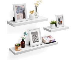 MIRA Home - Wandplank - Boekenplank - Fotoplank - Muurdecoratie - Muurplank - 60x20x3.8
